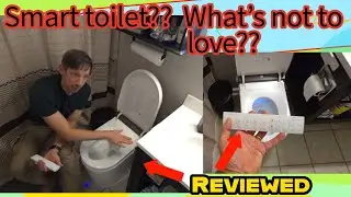 Полный обзор умного унитаза Canest 🚽 Роскошное биде с подогревом сиденья, автоматическим смывом и...