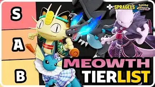 NEW Meowth Pokemon Unite TIER LIST
