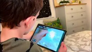 Mum & Son Try Space 4D+ AR Cards &ndash; Learning Meets Play