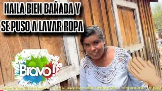 NAILA BAÑADA Y LAVO ROPA 🧥 👏🏻