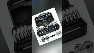 Kit Halteres 30kg com Barra + Anilhas em Maleta | #videoreviews  Completo para Muscula&ccedil;&atilde;o em Casa