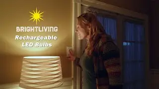 Rechargeable LED Bulb by BRIGHTLIVING