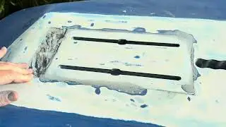 DIY Hydrofoil Board Repair | Track Box Removal & Reinstall