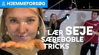 Lær de sejeste sæbebobletricks
