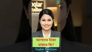 💡 ব্যাংকে টাকা রাখা = ধীরে ধীরে হারানো ❌ জানুন সঠিক ইনভেস্টমেন্ট পথ 🚀 #smartmoney 💰