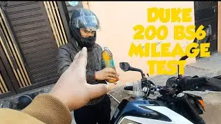DUKE 200 BS6 MILEAGE TEST || Dev Moto vlogs