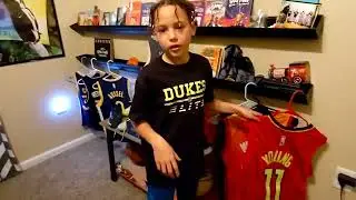 Mylo's Room Tour! | Basketball Bedroom
