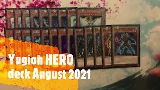 Yu-Gi-Oh! Elemental Hero deck August 2021!