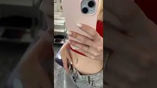 bauchnabel piercing stechen *vlog* 🥥🤍✨ #vlog