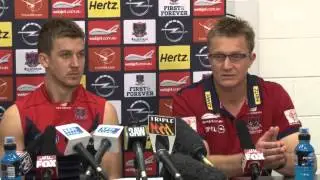Round 4: Mark Neeld and Jack Trengove post-match media confernece