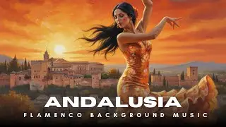 Andalusia - Sunset in Granada | Gypsy Kings Vibes | Fiery Flamenco Rumba | Flamenco Background Music