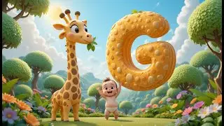 G is for Giraffe | ABC Animal Song for Kids | Learn the Alphabet with Safari Animals