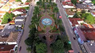 DRONE voando em Carmo do Rio Claro MG   4k