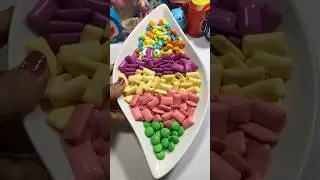 Ball gummy chocolate fruit candy #videoviral