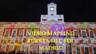 CHRISTMAS VIDEO MAPPING AT PUERTA DEL SOL