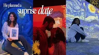 He Took Me on the Most Thoughtful Surprise Date | Toronto Vlog + Van Gogh Exhibit