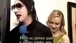 Marilyn Manson no programa Amaury Junior Legendado Português