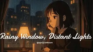 Urban Stillness Music &ndash; Rainy Window, Distant Lights