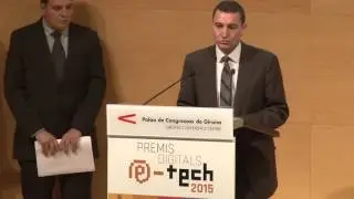 03 - Premis Digitals E TECH 2015: intervenci&oacute; Sr. Daniel Marco, Generalitat de Catalunya