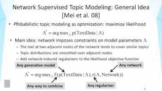 DATA MINING   3 Text Mining and Analytics   6 6 Contextual Text Mining Mining Topics with Social Net