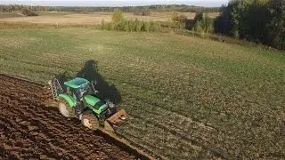 Deutz-Fahr 6180 Ploughing and Cultivating