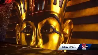 Inside opening day of Boston's new immersive King Tut experience