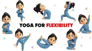 Kids Yoga 🧘&zwj;♂️ | Fun Body Toning & Flexibility for Healthy Growth | Kids yoga |Children Yoga