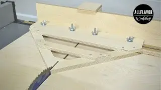 Table Saw Miter Sled | Picture Frame Jig for Table Saw