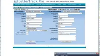How to track First Class mail with LetterTrack Pro