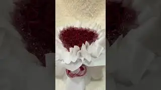 a hand made flower bouquet &ndash; heart shape inspired. #bouquet #flowers #love #heartshape