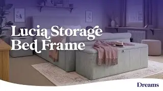 Lucia Upholstered Bed Frame | Dreams Beds