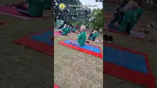 Chief Patron TWC Pakistan highlights importance of proper #yoga pose || Malir Cantt. KARACHI 6/9/25