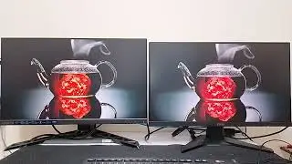 lenovo r24e and msi mag 244f test color