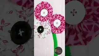 fabric flowers making 🌸 #flowers #art #flowersmaking