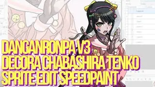 Danganronpa Sprite Edit - SHSL Decora Fashionista Tenko