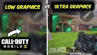 COD Mobile | Сравнение графики LOW и ULTRA 60 кадров в секунду!