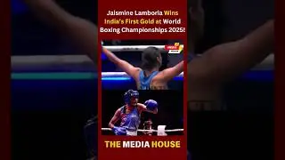 Jaismine Lamboria makes history with World Boxing Gold! 🏆🇮🇳 #worldboxingchampionship #winingmoment