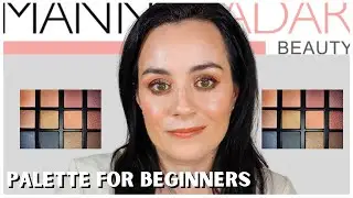 EYESHADOW PALETTE FOR BEGINNERS DRUGSTORE | Manna Kadar The Luxe palette | ILINCA MAKEUP