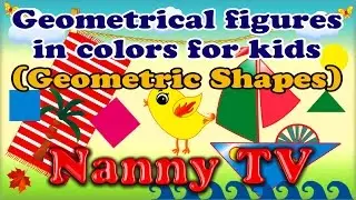Shapes for kids children. Educational Cartoon for kids in English.