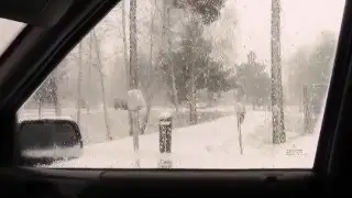 Bo i bilen under p&aring;sken och p&aring; t&aring;gstationen Julen 2015