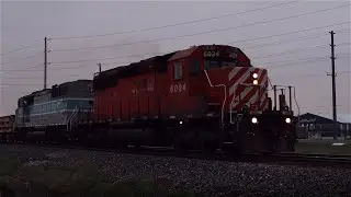 CP 6024 + CMQ 9020 | CP Ballast Train #2BAL-27 at Baxter, ON