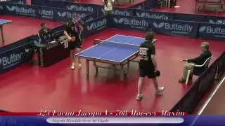 Finale Campionati Italiani Over 40: Jacopo Facini vs Maxim Moissev