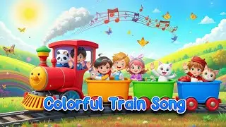 Colorful Train Adventure | Learn Colors with Fun Train Ride! 🎨🚆