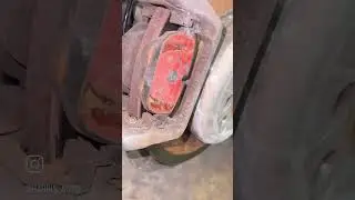 Bmw brake pads installed upside down, rotors rusted and brakes making noise #car #automobile #bmw