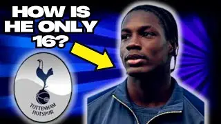 Tottenhams academy CB Junai Byfield is an absolute unit Scout report is outstanding