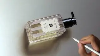 Drawing a soap dispenser... so realistic you want press the push-button 😊