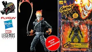 FLYGUYtoys Marvel Legends Series Ghost Rider 6-Inch Retro Action Figure Review & Comparison