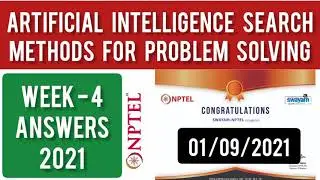 Nptel Artificial Intelligence Search Methods For Problem Solving Assignment 4 Answers Week 4 Answers