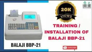 Balaji Billing Printer BBP21 Star Restaurant Bill Machine Training How To Program of Balaji Machine