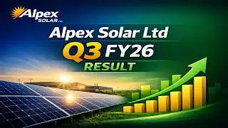 Alpex Solar Ltd Q3 FY26 Results Analysis | Solar Modules | Margins | Hindi